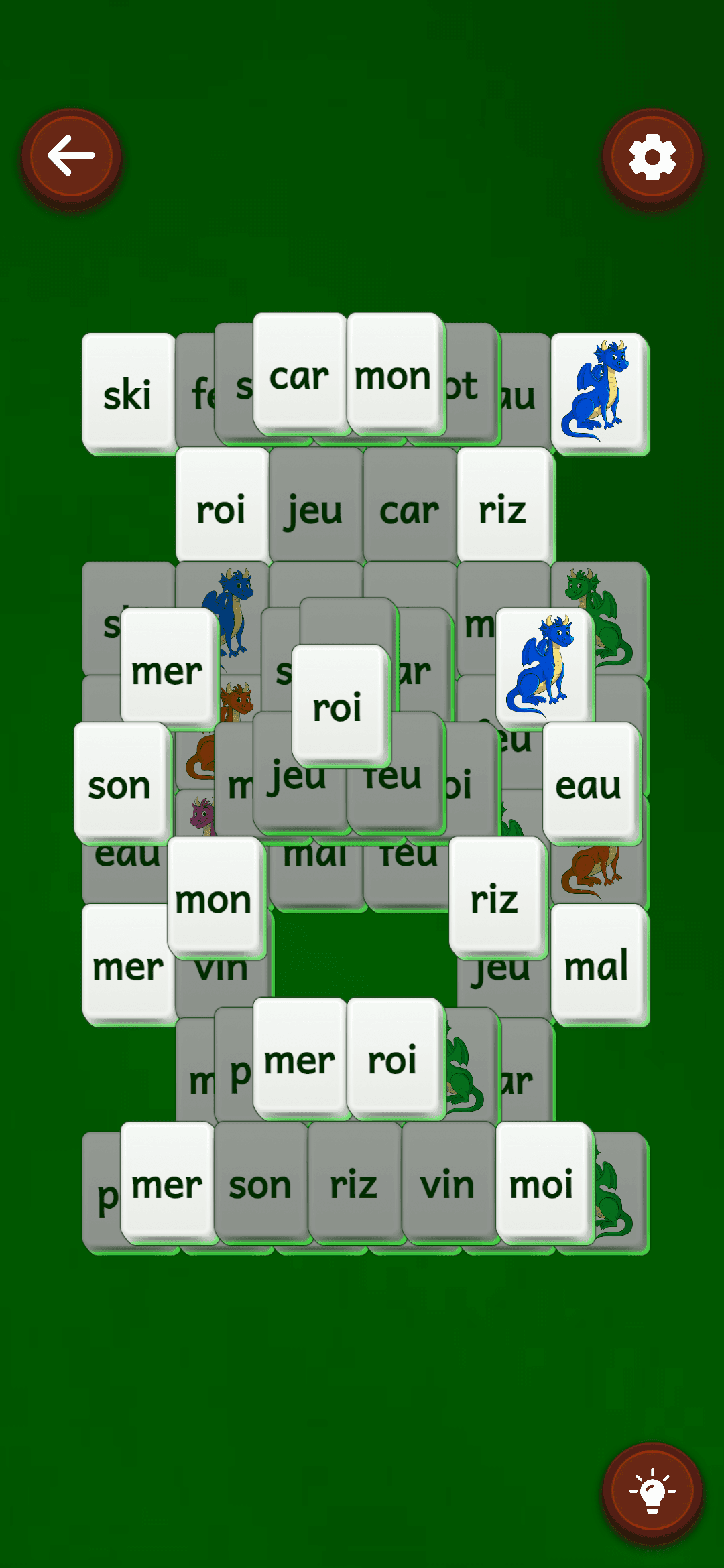 Thème petits mots - Apprentissage des mots courts